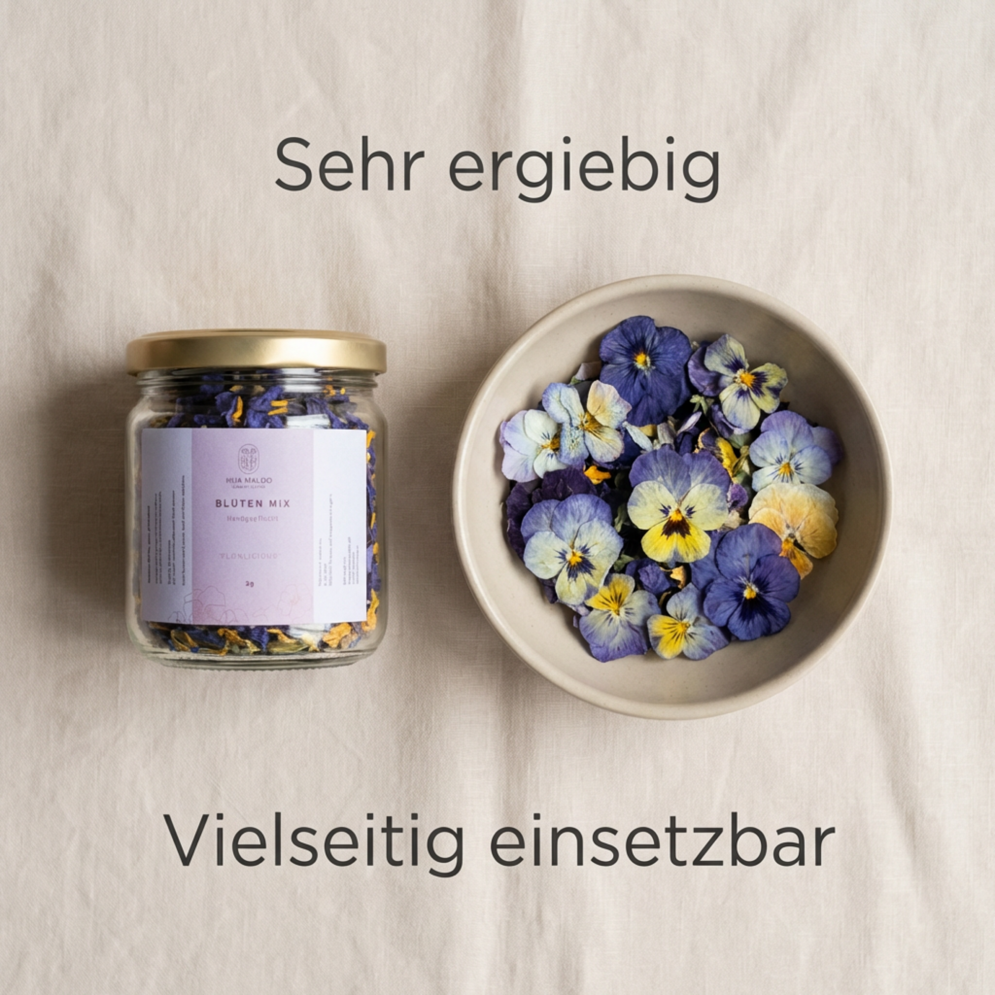 Veilchen Blüten-Mix