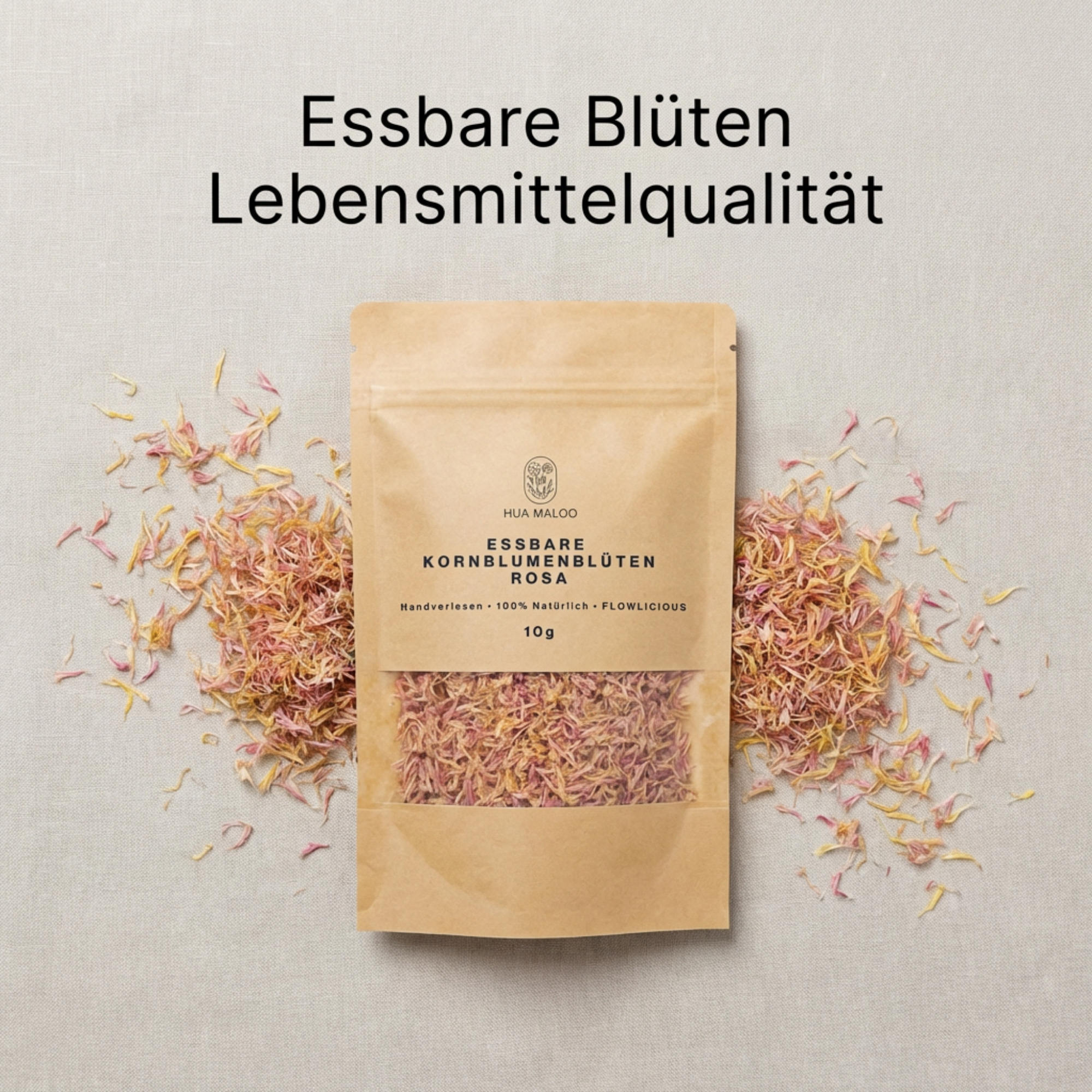 Kornblumenblüten Rosa