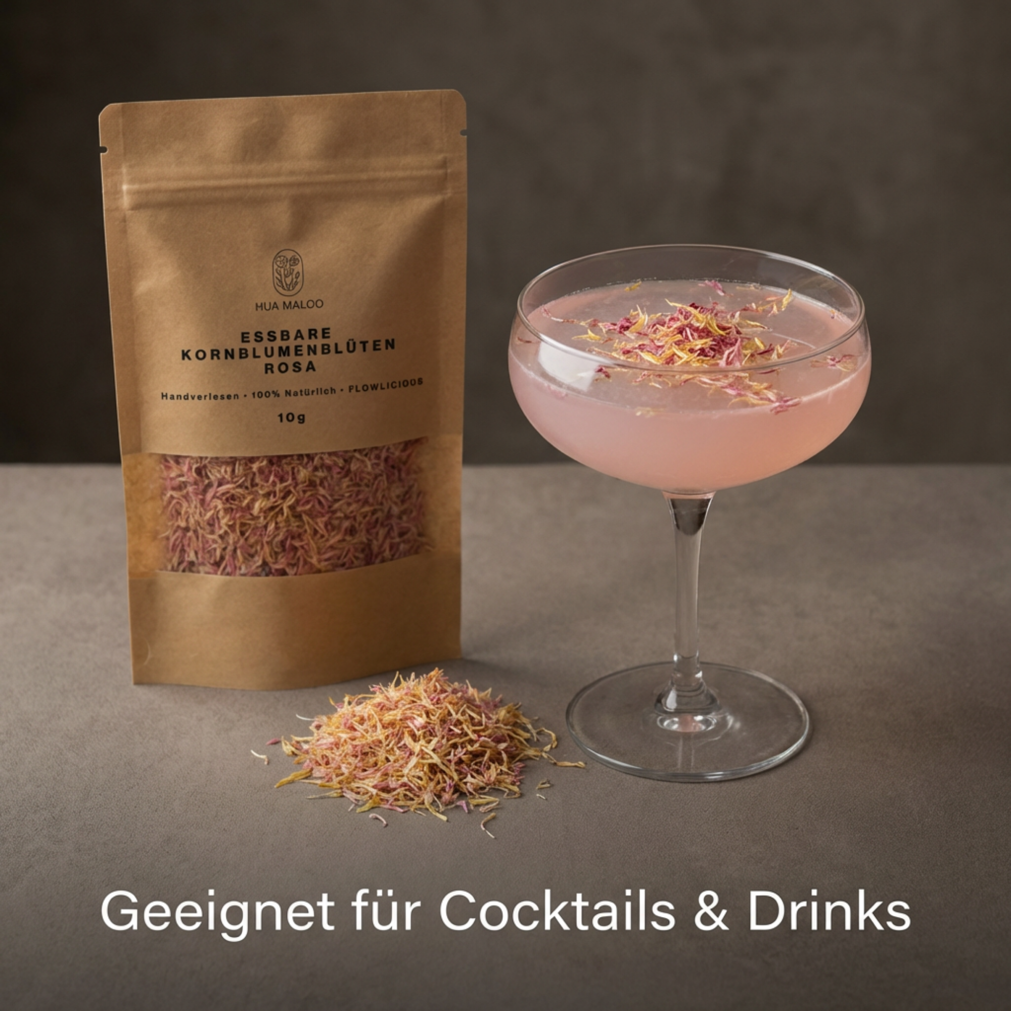 Kornblumenblüten Rosa