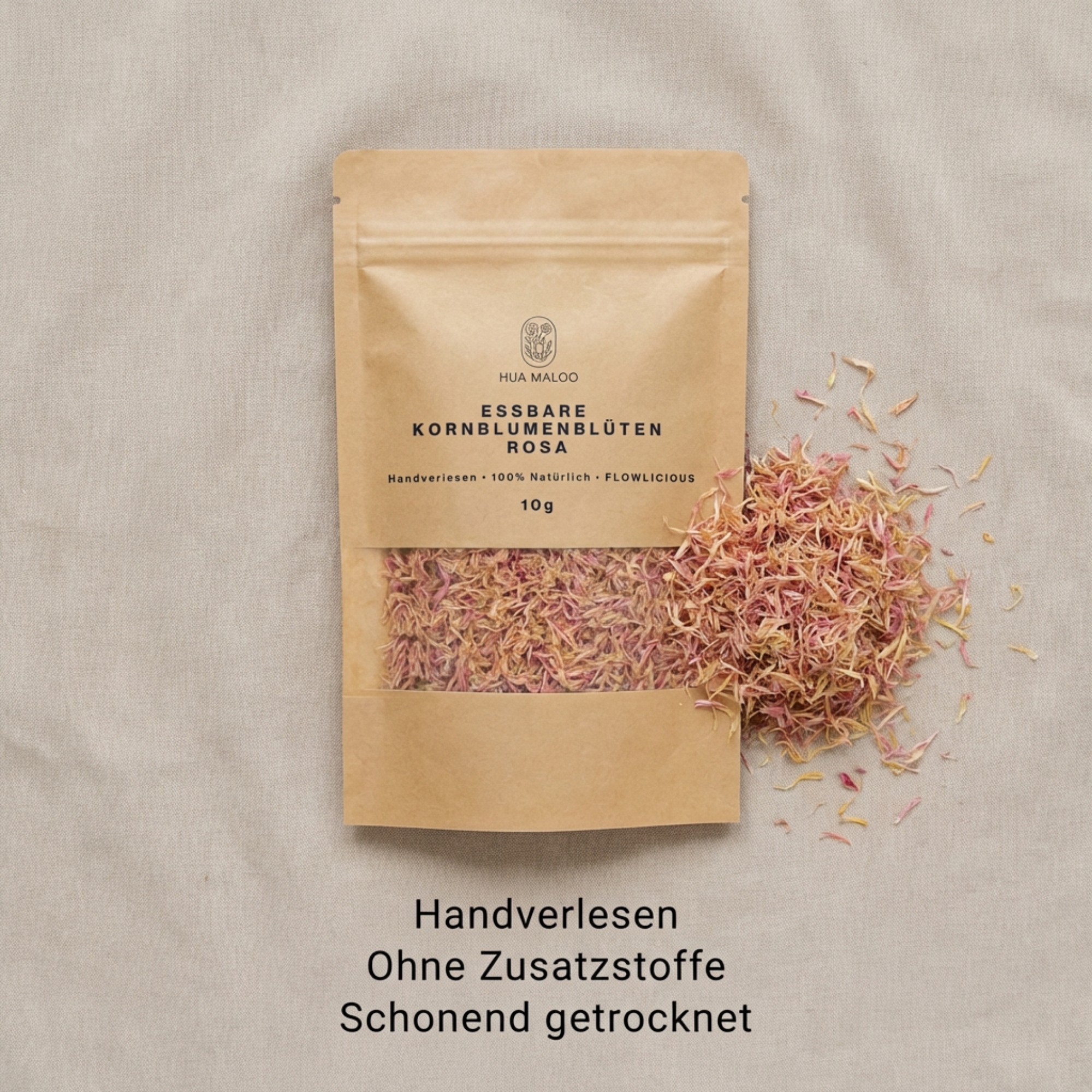 Kornblumenblüten Rosa