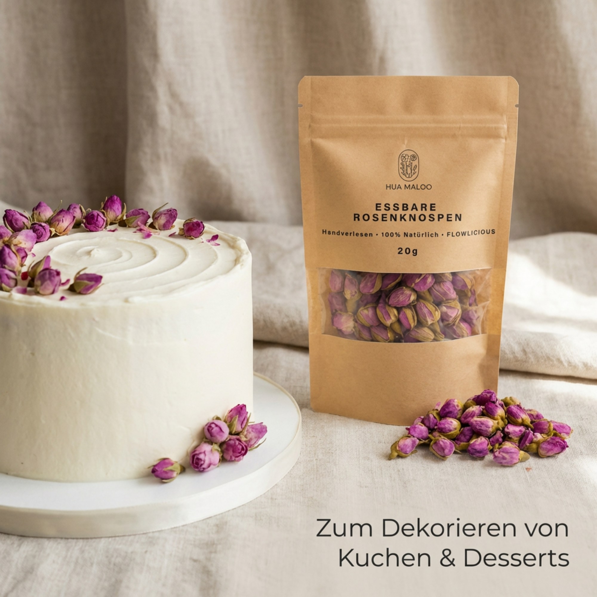 Damaszener Rosenknospen