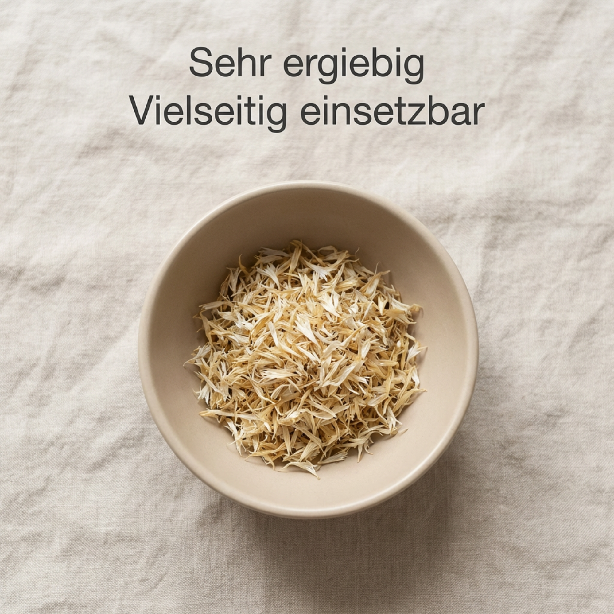 Kornblumenblüten Weiß