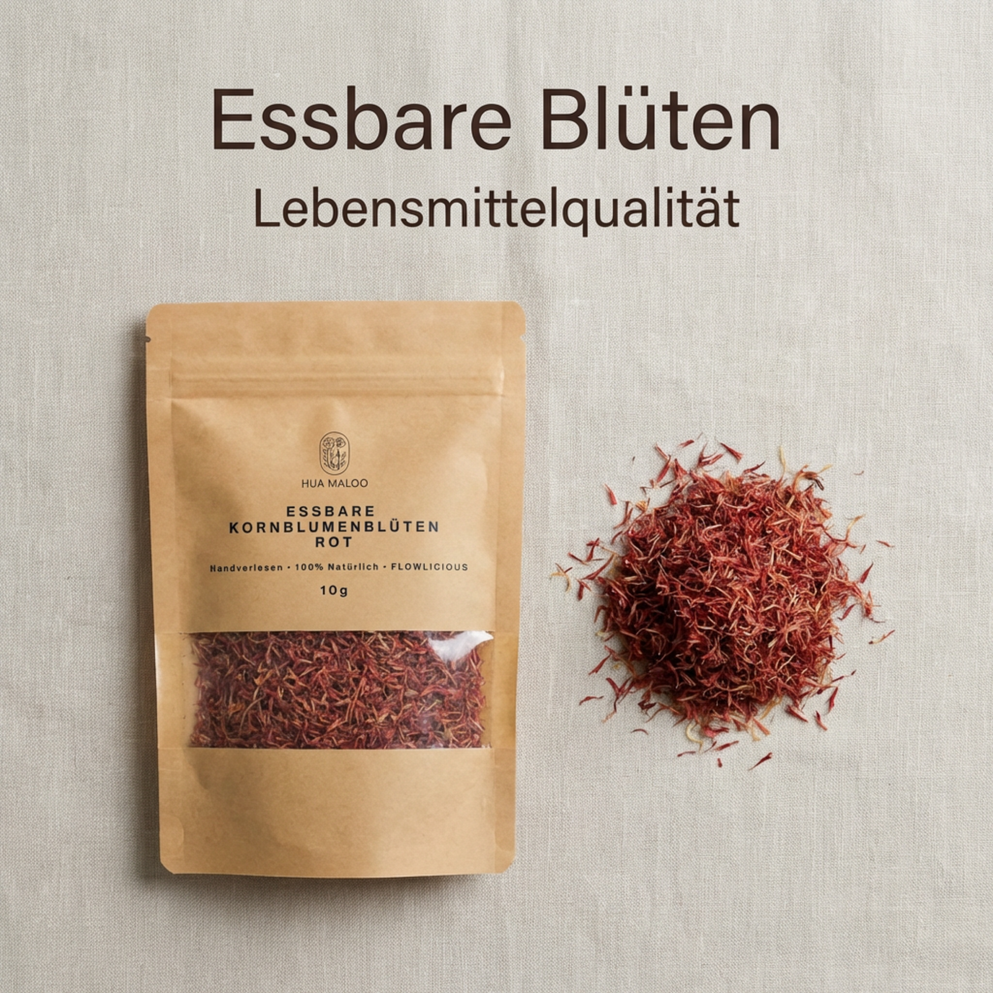 Kornblumenblüten Rot