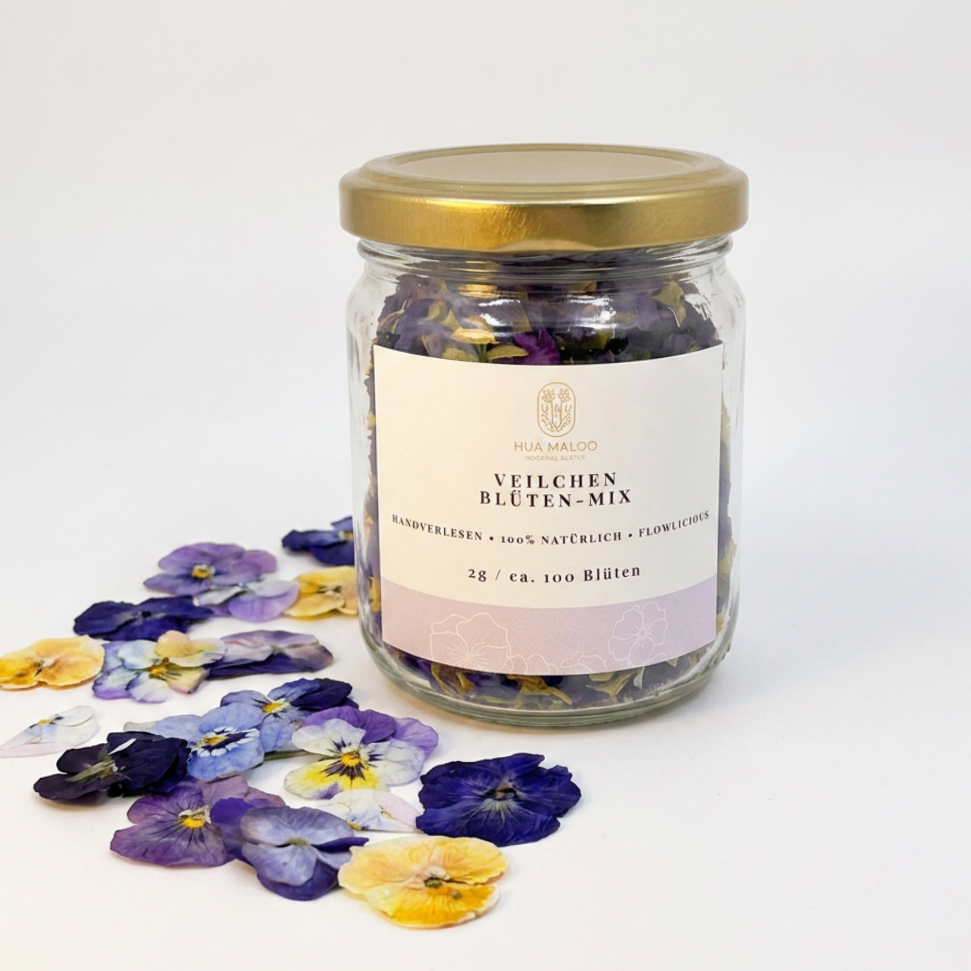 Veilchen Blüten-Mix
