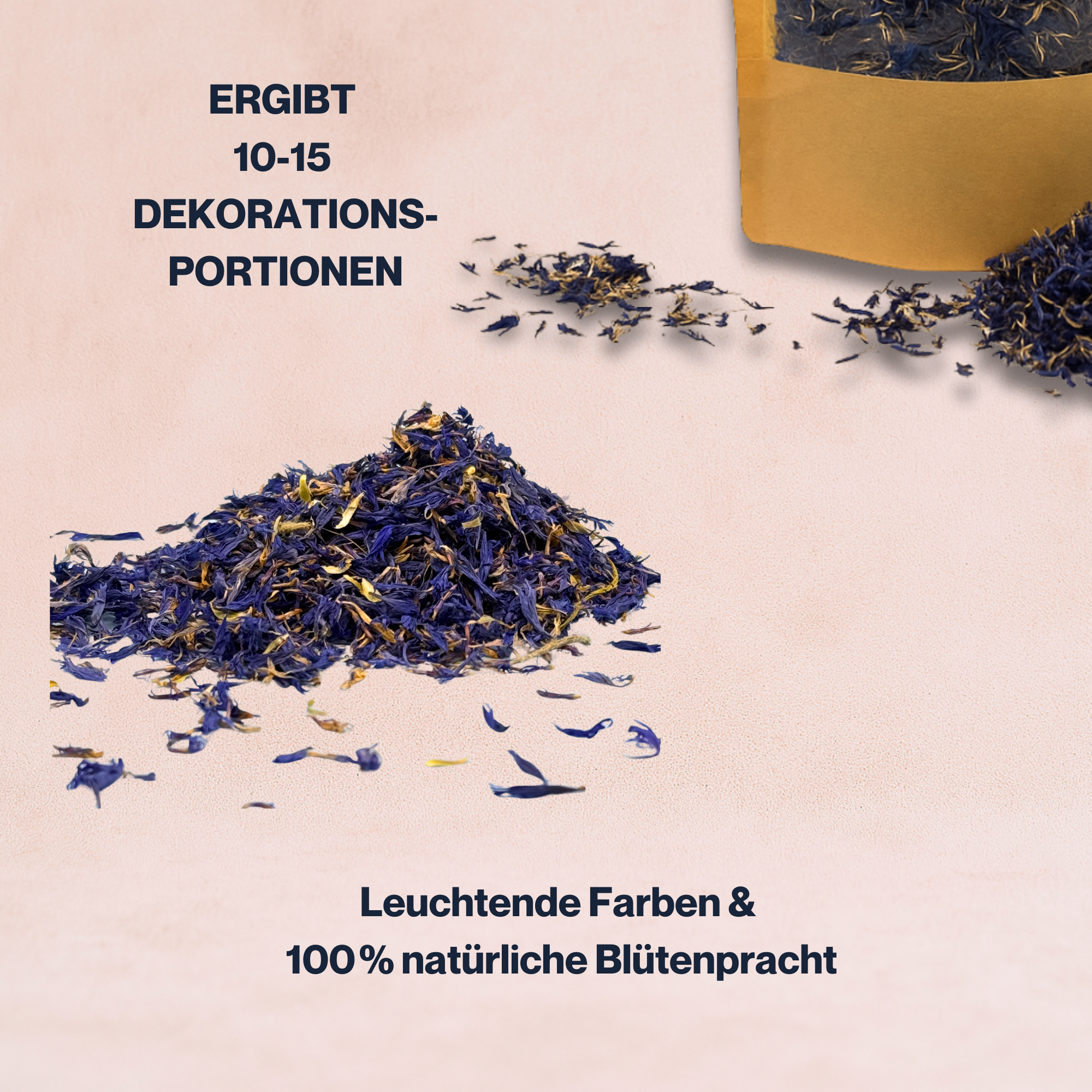 Kornblumenblüten Blau