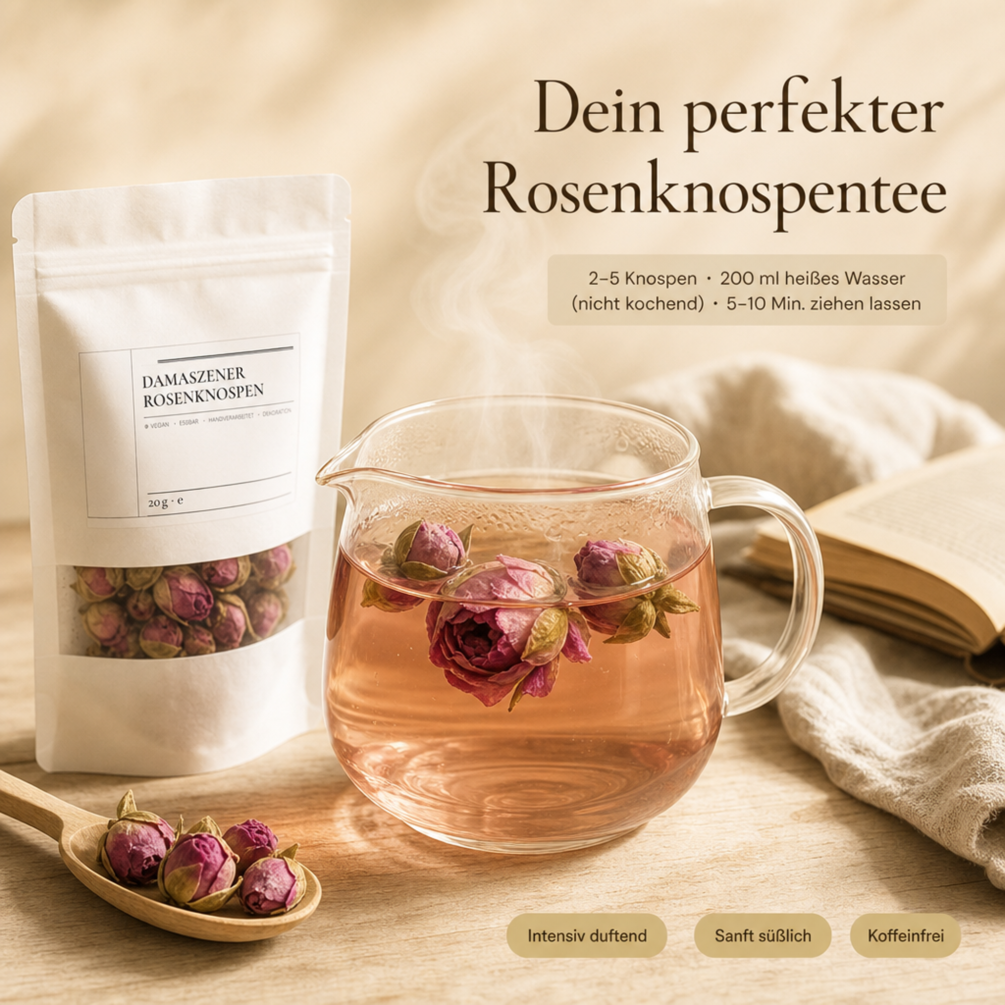 Damaszener Rosenknospen
