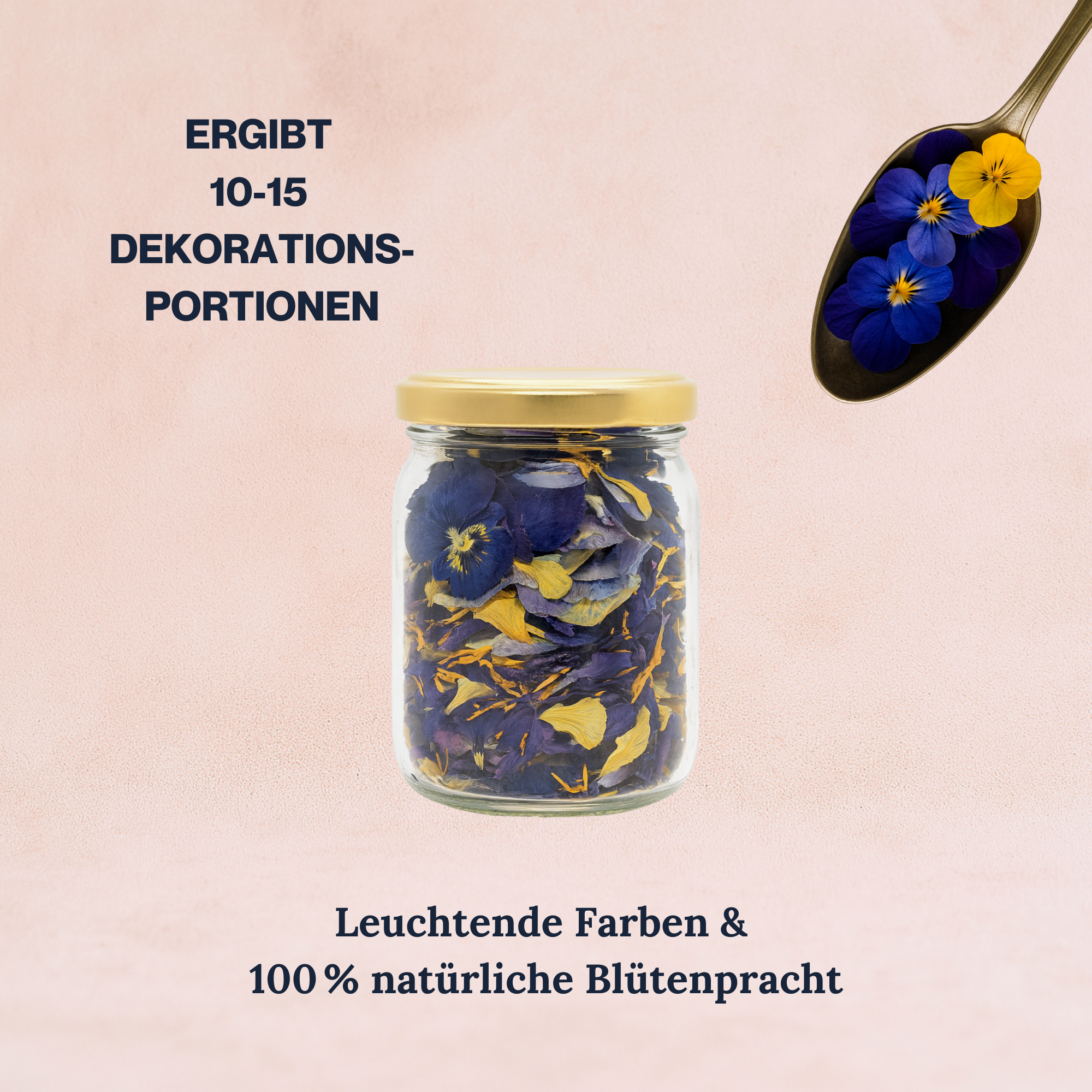 Veilchen Blüten-Mix