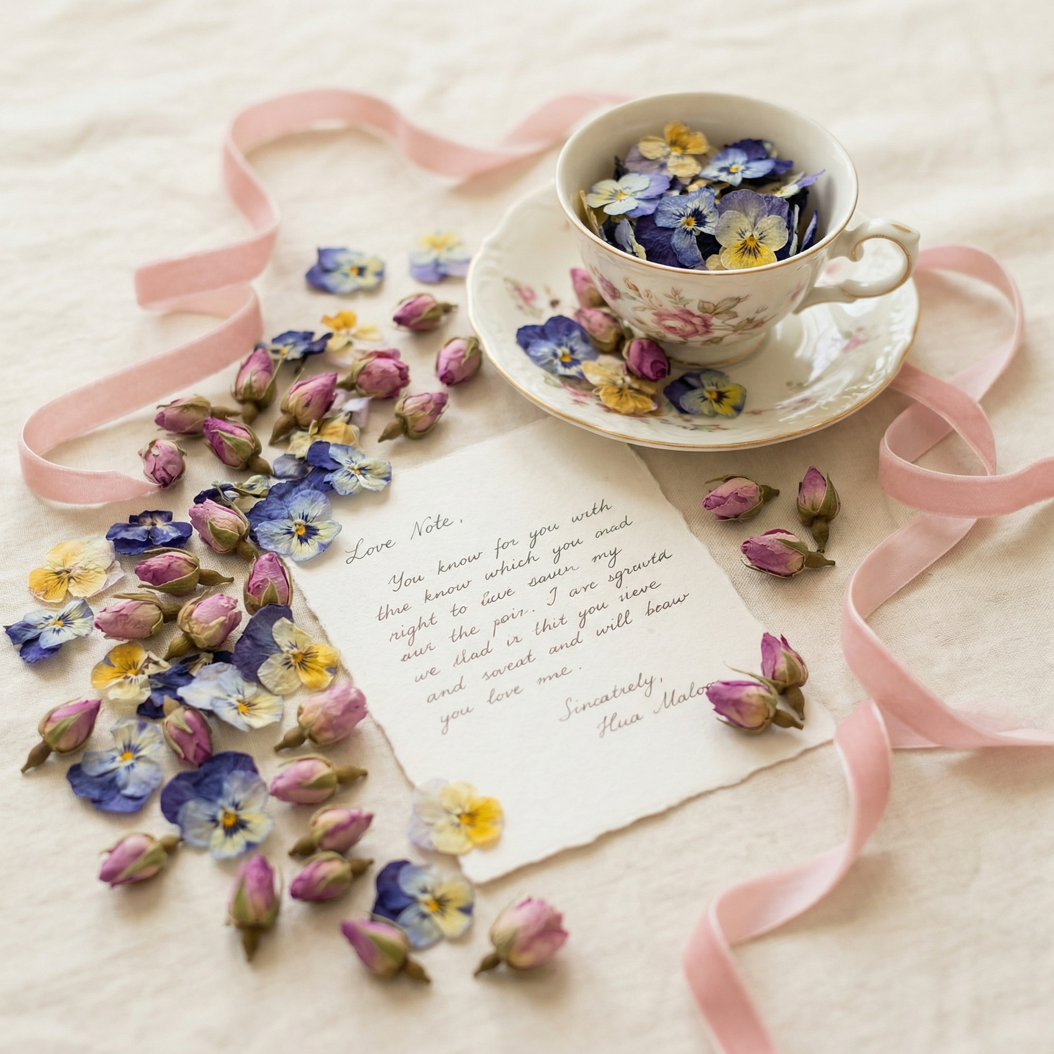 Entdecke die Magie der gefriergetrockneten essbaren Blüten von HUA MALOO