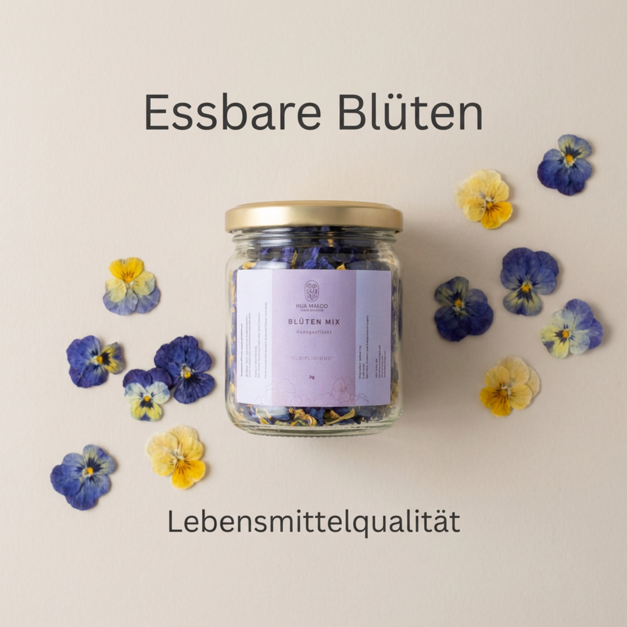 Veilchen Blüten-Mix