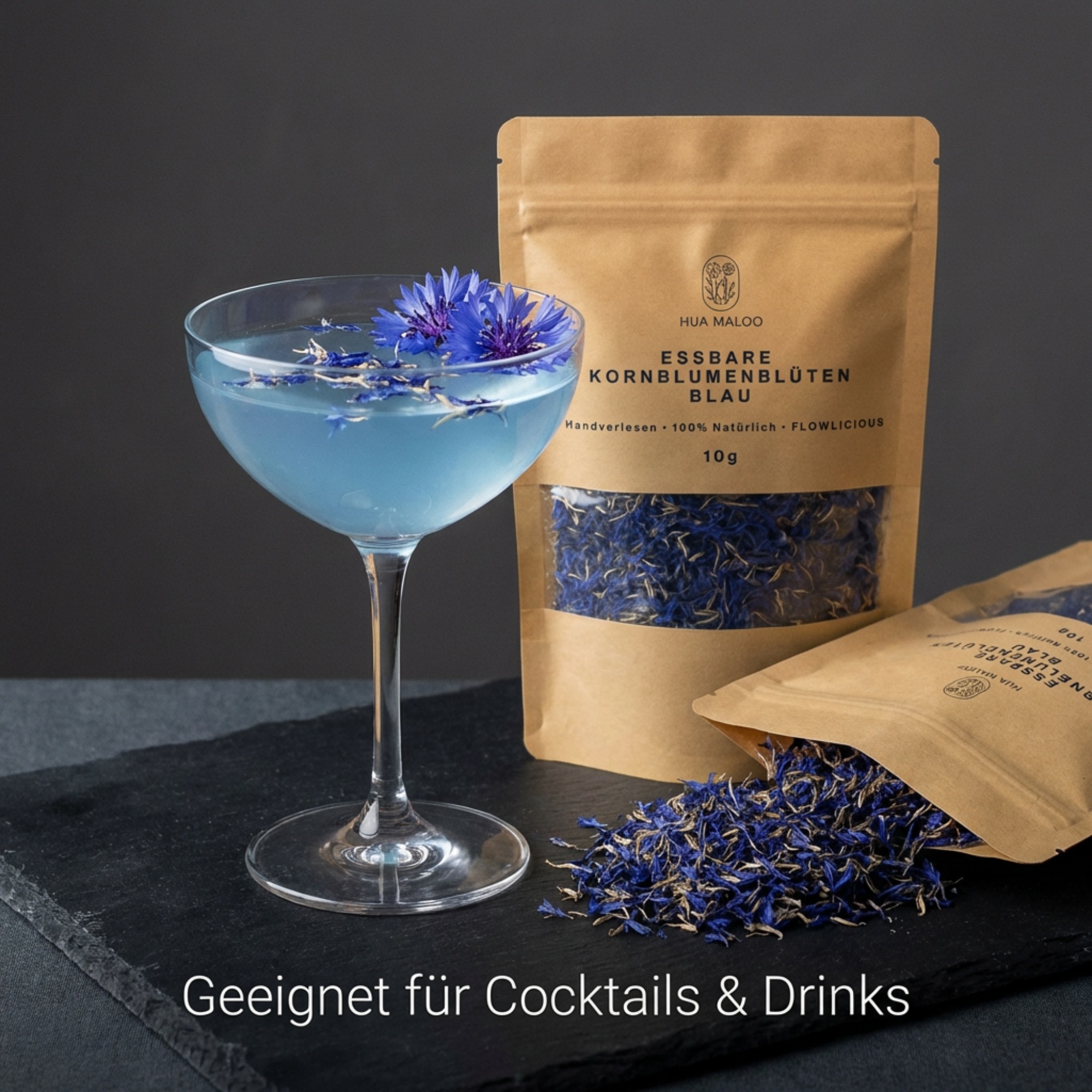 Kornblumenblüten Blau