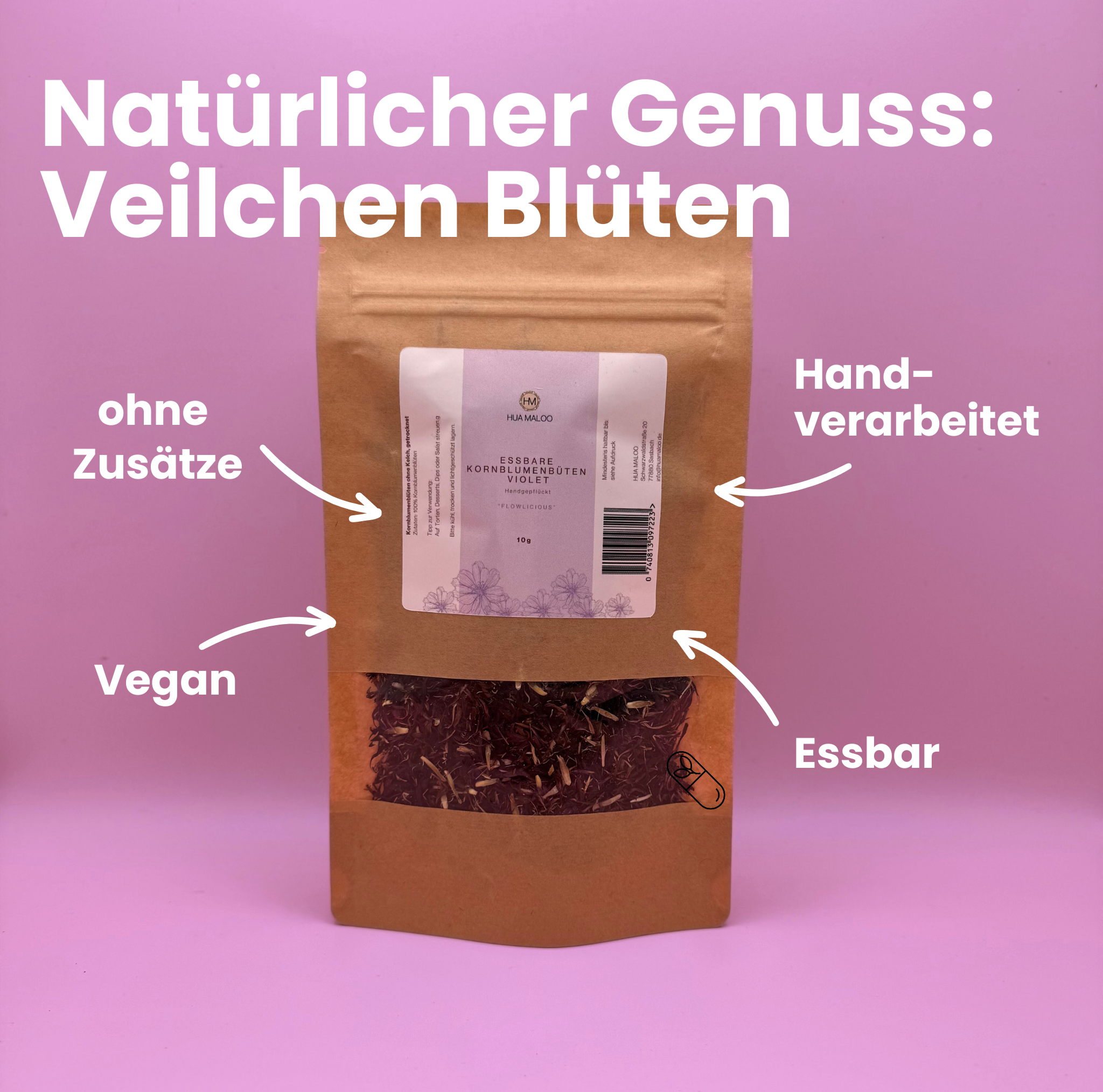 Kornblumenblüten Violet