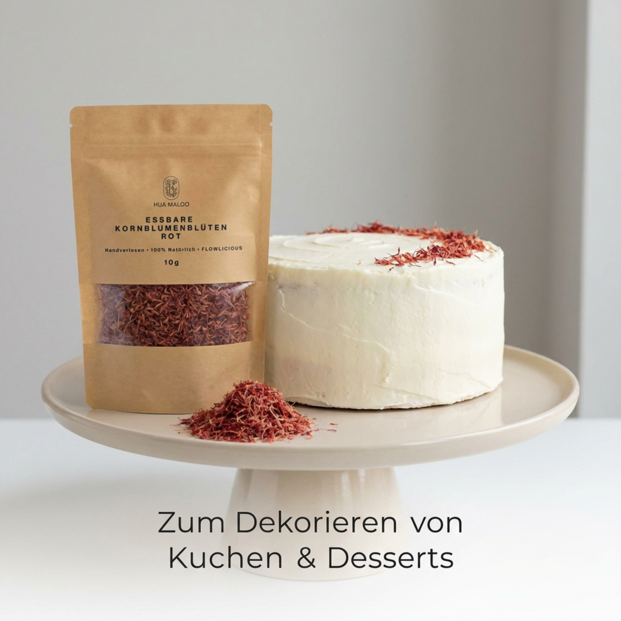 Kornblumenblüten Rot