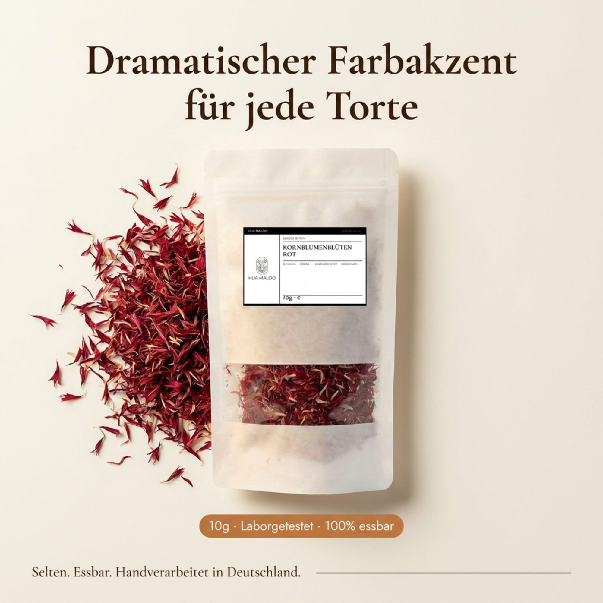 Kornblumenblüten Rot