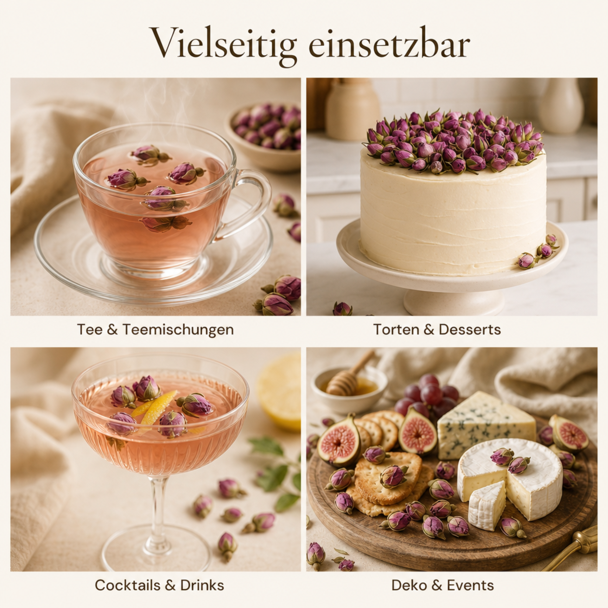 Damaszener Rosenknospen