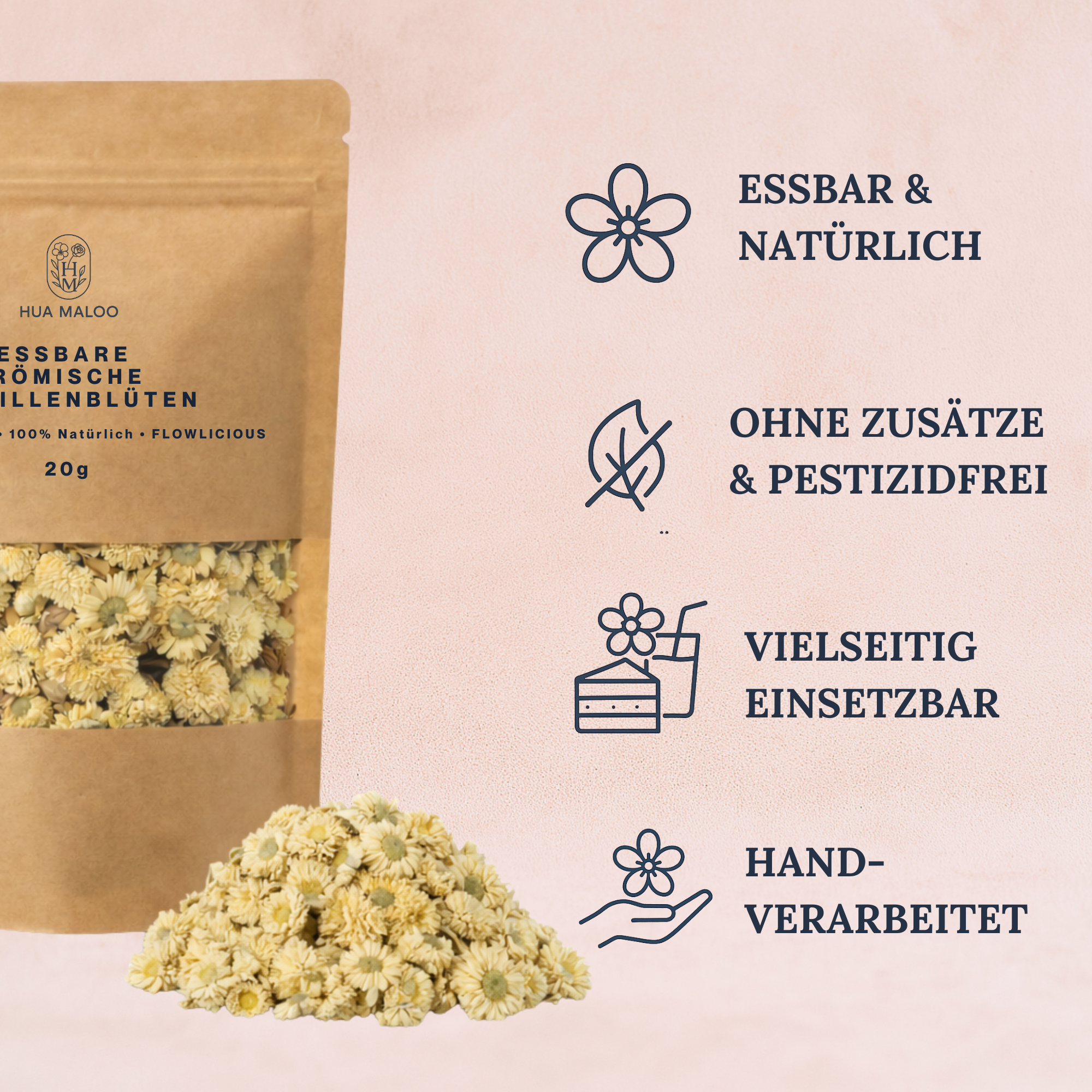 Kamillenblüten, römisch