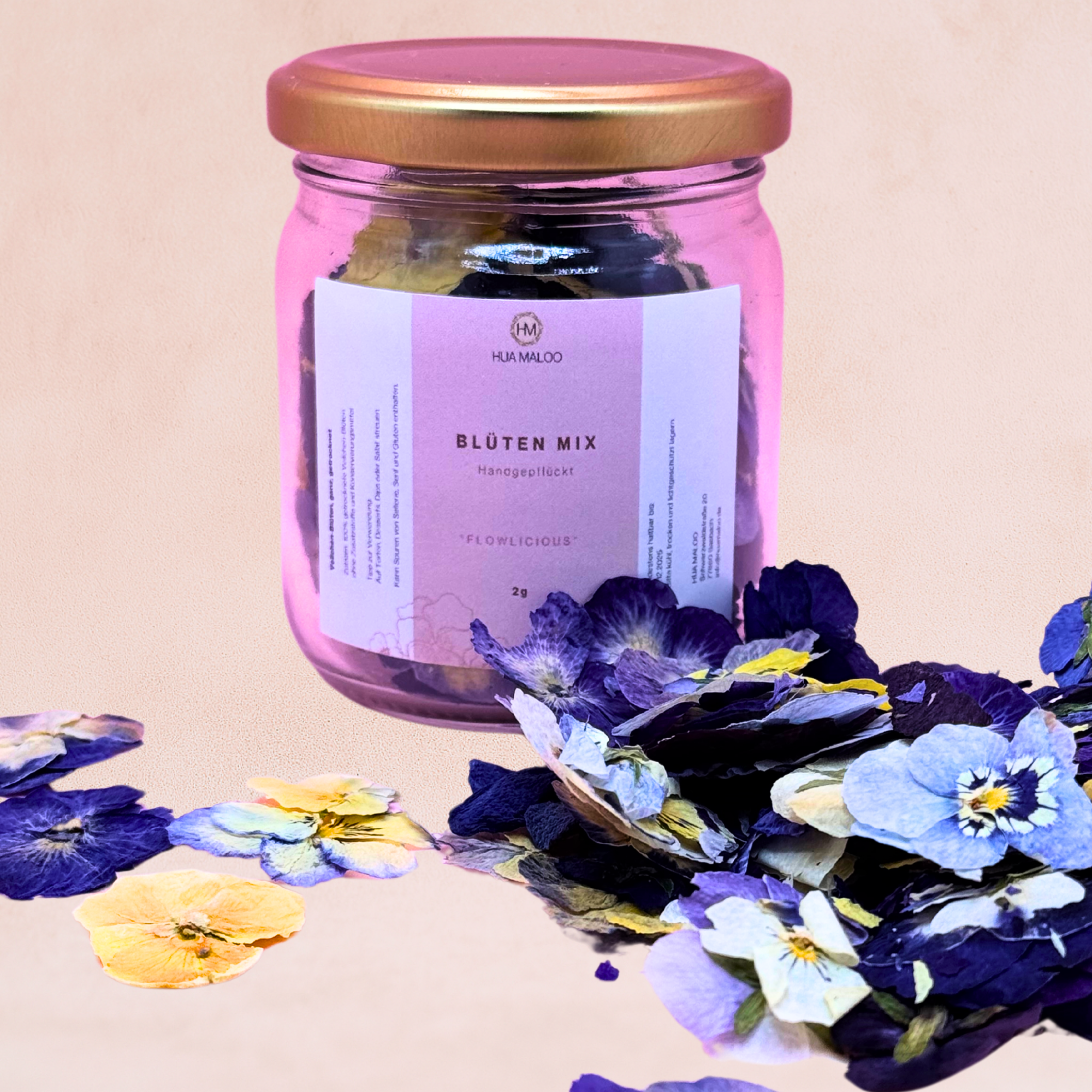 Veilchen Blüten-Mix