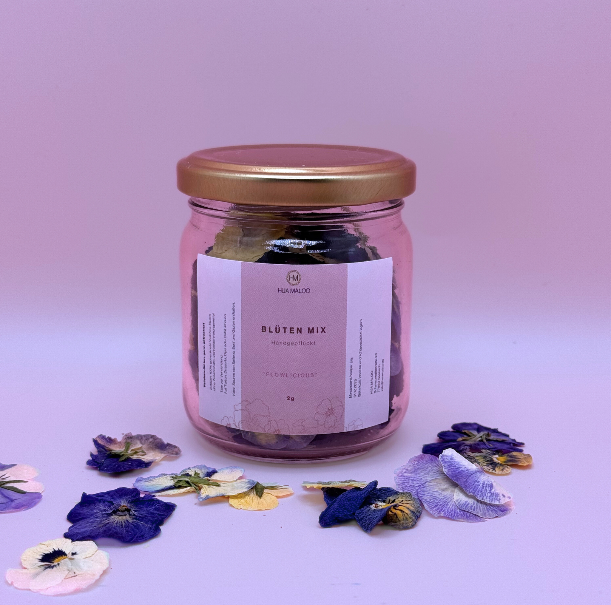 Veilchen Blüten-Mix